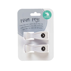 All4Ella Pram Pegs - White