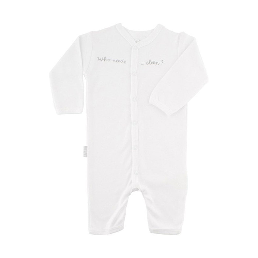 BAMBAM Babygrow - 'Who Needs Sleep?'