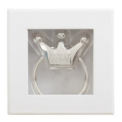 BAMBAM 'Silver Plated Rattle' Crown