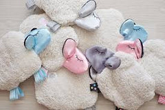 Bubs for Babes Baby Comforter Baa-Baa Snuggling