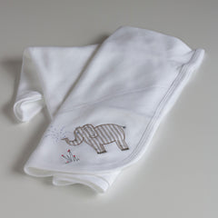 Nocturnal Affair Swaddle Blanket - Elephant