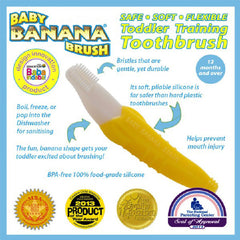 Baby Banana Toddler Training Toothbrush
