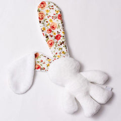 Lily 'n Jack Snuggle Bunny and Blankie Set - White
