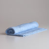 Y'Omi Knitted Bamboo Blanket - Baby Blue