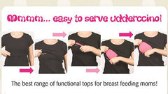 Peek-a-Moo Breastfeeding Tops